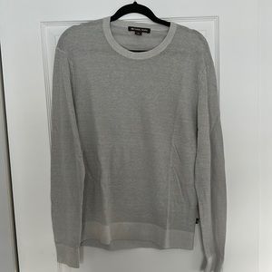 NWOT Michael Kors Mens Medium Waffle Crewneck Sweater